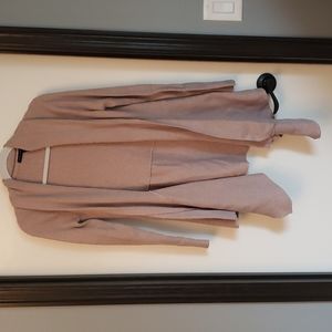 Whbm drape front cardigan fits med-large